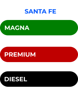 PRECIOS ACTUALES           SANTA FE MAGNA PREMIUM DIESEL