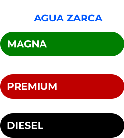 PRECIOS ACTUALES         AGUA ZARCA MAGNA PREMIUM DIESEL